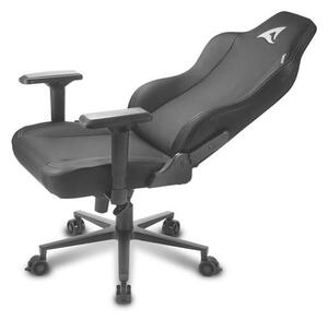 Sharkoon Gamer szék - Skiller SGS40 Black (állítható magasság; állítható kartámasz; szövet; acél talp; 150kg-ig)