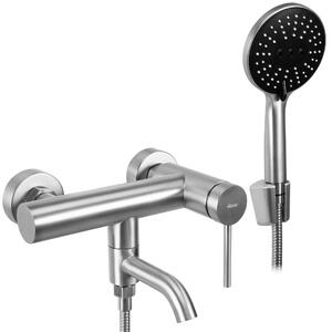 Fürdőkád csaptelep Clif Brush Nickel