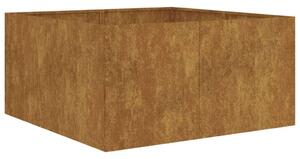 VidaXL corten acél növénytartó 80x80x40 cm