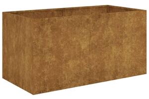 VidaXL corten acél növénytartó 80 x 40 x 40 cm