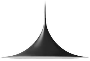 Függőlámpa GUBI, Semi, dimmable, Fekete, Nappali, Fém, Dizájn