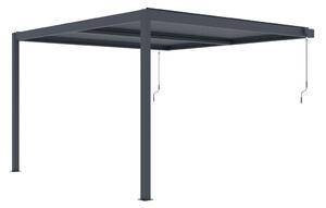G21 Trenton 4x4 m bioklimatikus pergola, antracit alumínium