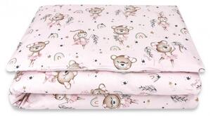 Baby Shop ágynemű huzat 90*120 cm - Kis balerina rózsaszín