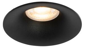 Okos süllyesztett spotlámpa fekete, Wifi GU10 50mm-es - Gijs