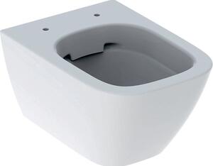 Wc Geberit Smyle Square fehér színben fényes felülettel hátsó kifolyással 500.379.01.1