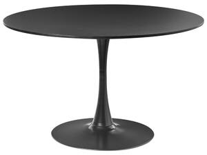Étkezőasztal BOCA Fekete 120 cm 120 cm