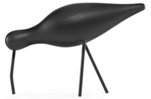 Normann Copenhagen - Shorebird Szobor Large Black - Lampemesteren