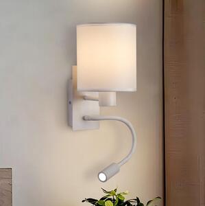 Brilagi Brilagi - LED Rugalmas fali lámpa NUBILA 1xE27/25W/230V + LED/3W fehér BG1555