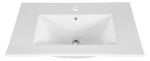 COMAD COMAD UM-CFP LAVA 80D - Beépíthető mosdó LAVA 81x46 cm kerámia/fényes fehér CM0016