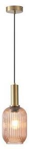 Eurolamp Csillár zsinóron 1xE27/15W/230V barna EU0325
