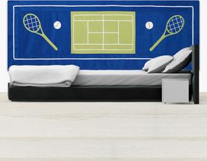 Teniszes falvédő (kék)