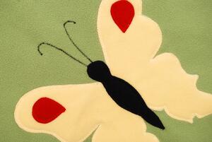 A három pillangó falvédő (zöld)