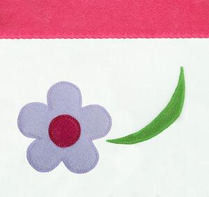 Virágok (rózsaszín keretben) falvédő