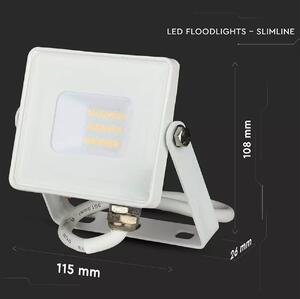 LED Solution Fehér LED-reflektor, 10W, Premium A fény színe: Melegfehér