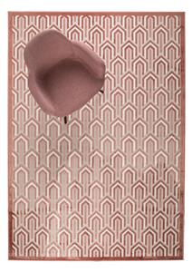 Beverly rózsaszín szőnyeg, 170 x 240 cm - Zuiver