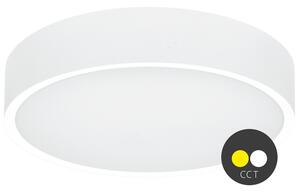 Ecolite CCT Fehér mennyezeti LED-lámpa, gömbölyű, 25W