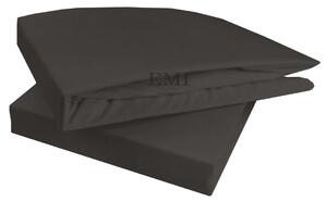 EMI Superstretch fekete gumis lepedő: Lepedő 90 (100) x 200 cm