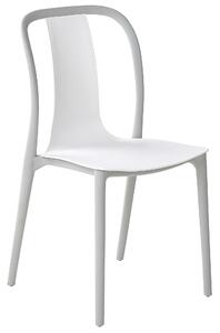 Szürke és fehér kerti szék négydarabos szettben SPEZIA