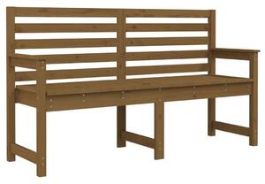 Fenyőfa Kerti Pad - Mézbarna - 160x48x92 cm
