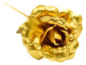 SIF sárga örök rózsa arany szárral