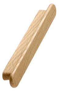 Fogantyú Furnipart CLASSIS 160mm, fa, lakkozott tölgy