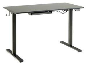 Állítható magasságú íróasztal Oakland 881Állítható magasság, Elektromos, 73x120x60cm, Fekete