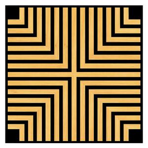 Akusztikus falpanel Deco V bambusz hatású 60x60x1,8 cm