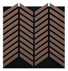 Akusztikus falpanel Deco XII olajos tölgy hatású 60x60x1,8 cm