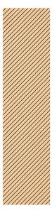 Akusztikus falpanel Deco I bambusz hatású 260x60x1,8 cm