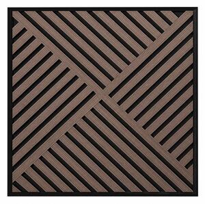 Akusztikus falpanel Deco VIII olajos tölgy hatású 60x60x1,8 cm