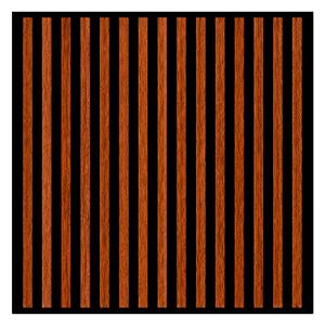 Akusztikus falpanel Deco II dió hatású 60x60x1,8 cm