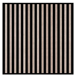 Akusztikus falpanel Deco II olajos tölgy hatású 60x60x1,8 cm