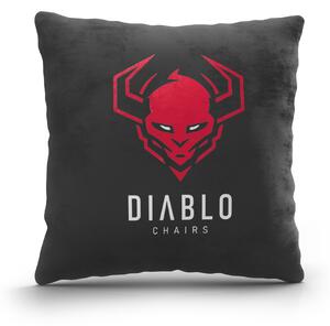 Diablo Chairs díszpárna: fekete