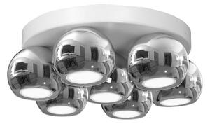 Luminex Mennyezeti lámpa GALAXY 7xGU10/8W/230V fehér/fényes króm LU3244