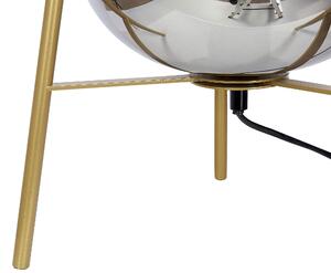 Aranyszínű fém asztali lámpa 44 cm MENA