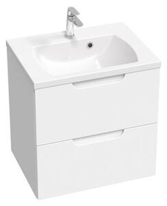 Fürdőszoba szekrény a mosogató alatt Ravak Classic II 60x58,5x45 cm fehér/szürke fényű X000001477
