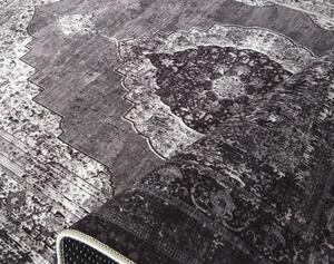 Szürke szőnyeg keleti stílusú mintával Szélesség: 80 cm | Hossz: 150 cm