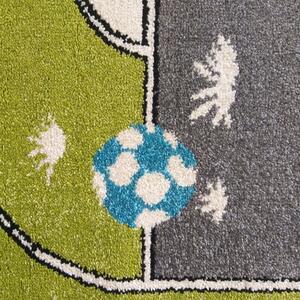 Modern szőnyeg gyerekszobába focipálya motívummal Lățime: 160 cm | Lungime: 220 cm