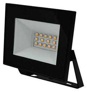 V-TAC FN-széria mini LED reflektor 10W természetes fehér, fekete házzal - SKU 23972