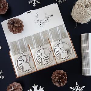Karácsonyi díszek, 1 db set-18 db
