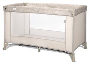 Lorelli Carina 1 fix utazóágy - Beige Stars