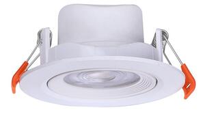 V-TAC billenthető, süllyeszthető 7W LED spot panel kerek, állítható színhőmérséklettel - SKU 23837