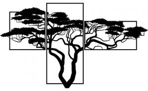 Háromrészes fa bonsai festmény - SKALICEF