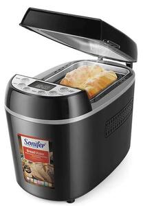 Sonifer kenyérsütő készülék 12 programmal, melegen tartó funkcióv