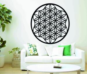 Egy mandala képe rétegelt lemezről 120 cm -ig