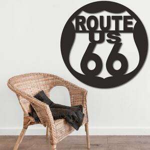Fából készült falikép U.S. ROUTE 66