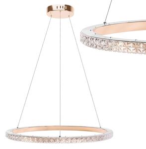 Toolight Toolight, LED mennyezeti lámpa 59cm, 36W, 4000K, MS009-C, rozéarany, OSW-09619
