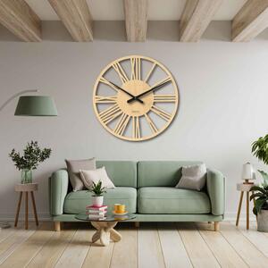 Elegáns nagyméretű római falióra - 80 cm