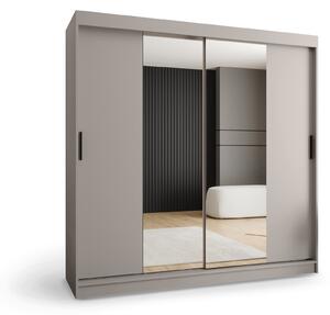 RUBINO T1 ruhásszekrény 200x200x62 - kasmír