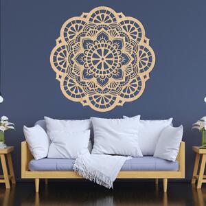Fából készült fali dekoráció mandala életfény - LUMEN